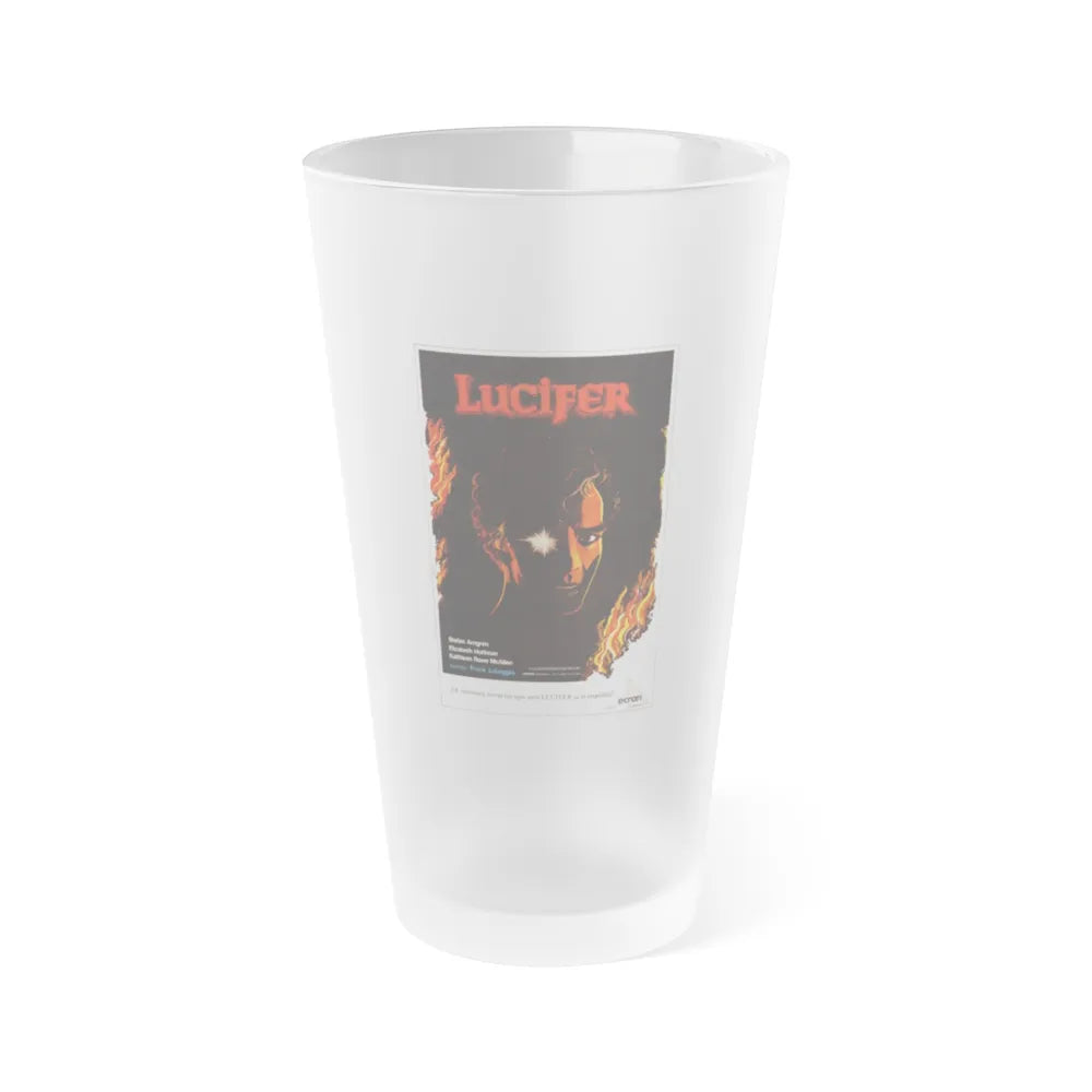 LUCIFER (FEAR NO EVIL) 1981 Movie Poster - Frosted Pint Glass 16oz-Go Mug Yourself