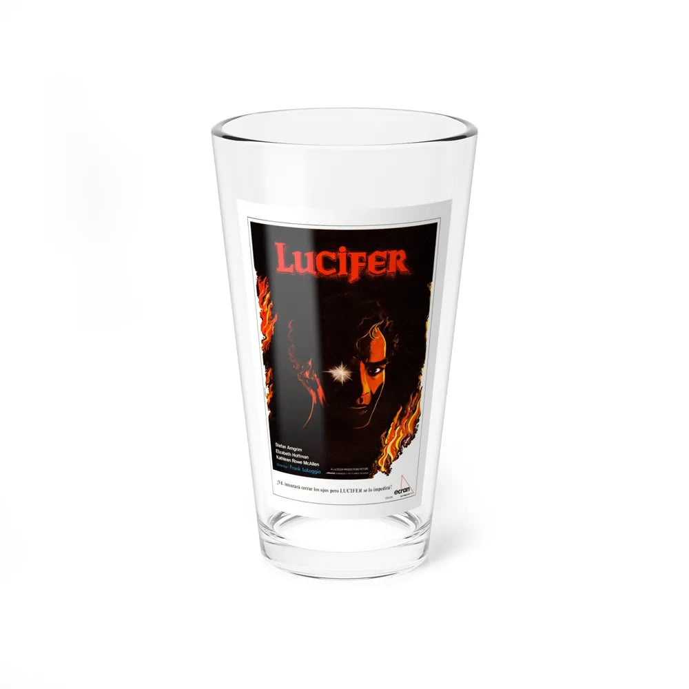 LUCIFER (FEAR NO EVIL) 1981 Movie Poster - Pint Glass 16oz-16oz-Go Mug Yourself