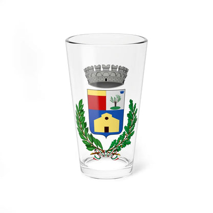 Lucinasco-Stemma (Italy) (Coat of Arms) Pint Glass 16oz 16oz - Go Mug Yourself