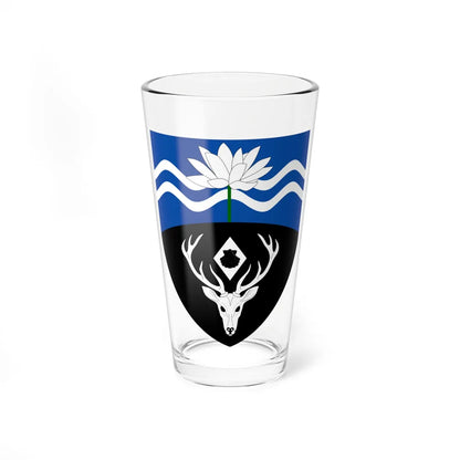 Lucy Cavendish College arms (England) (Coat of Arms) Pint Glass 16oz 16oz - Go Mug Yourself