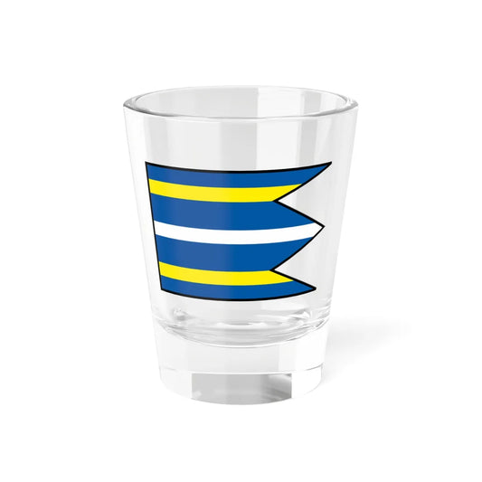 Ludanice Topolcany Flag (Slovakia) Shot Glass 1.5oz 1.5oz - Go Mug Yourself