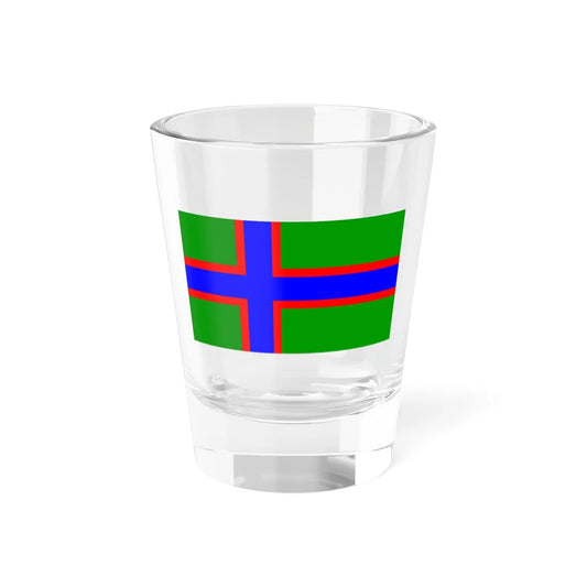 Ludic flag (Russia) Shot Glass 1.5oz 1.5oz - Go Mug Yourself