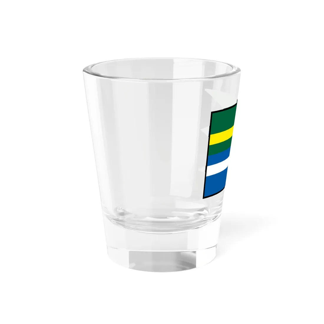 Ludovitova Nitra Flag (Slovakia) Shot Glass 1.5oz - Go Mug Yourself
