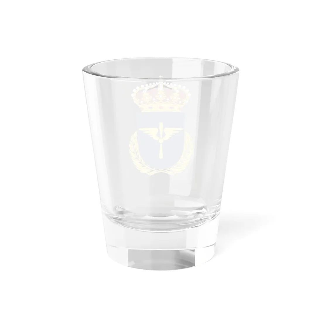Luftstridsskolan vapen (Sweden) (Coat of Arms) Shot Glass 1.5oz - Go Mug Yourself