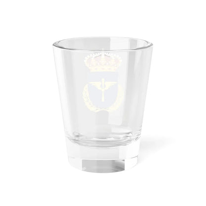 Luftstridsskolan vapen (Sweden) (Coat of Arms) Shot Glass 1.5oz - Go Mug Yourself