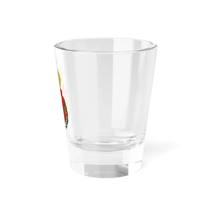 Luftvärnets officershögskola och tekniska skola vapen (Sweden) (Coat of Arms) Shot Glass 1.5oz - Go Mug Yourself