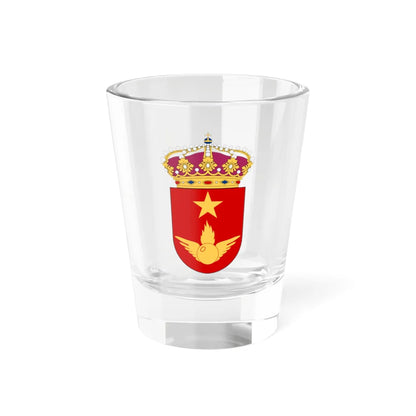 Luftvärnsskjutskolan vapen (Sweden) (Coat of Arms) Shot Glass 1.5oz 1.5oz - Go Mug Yourself