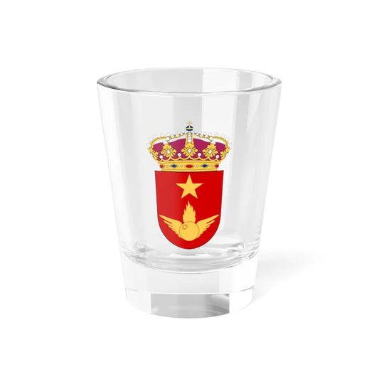 Luftvärnsskjutskolan vapen (Sweden) (Coat of Arms) Shot Glass 1.5oz 1.5oz - Go Mug Yourself
