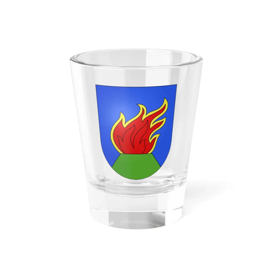 Lugaggia-coat of arms (Switzerland) (Coat of Arms) Shot Glass 1.5oz 1.5oz - Go Mug Yourself