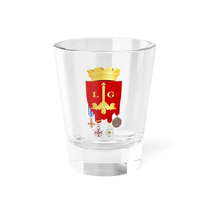 Luik stadswapen (Belgium) (Coat of Arms) Shot Glass 1.5oz 1.5oz - Go Mug Yourself