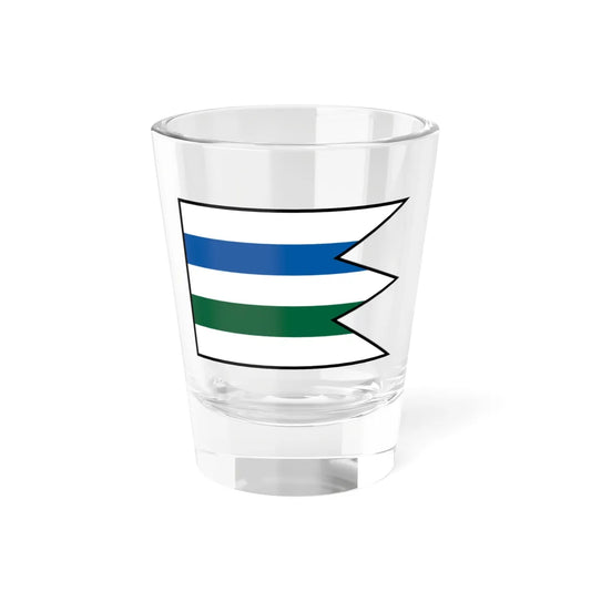 Luka Nove Mesto Nad Vahom Flag (Slovakia) Shot Glass 1.5oz 1.5oz - Go Mug Yourself