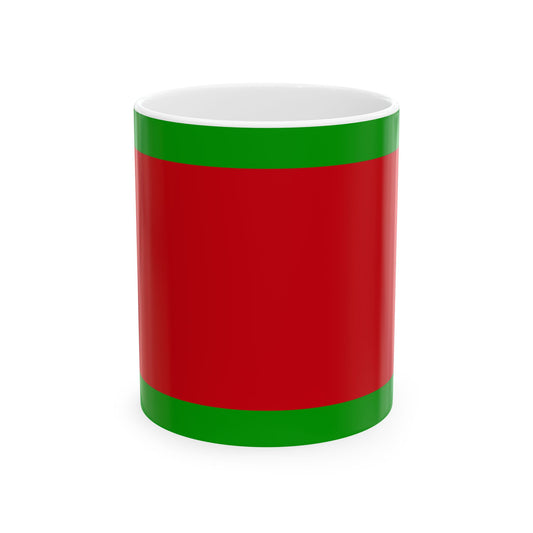 Lukashenko flag idea 1995 (Belarus) White Coffee Mug-11oz-Go Mug Yourself