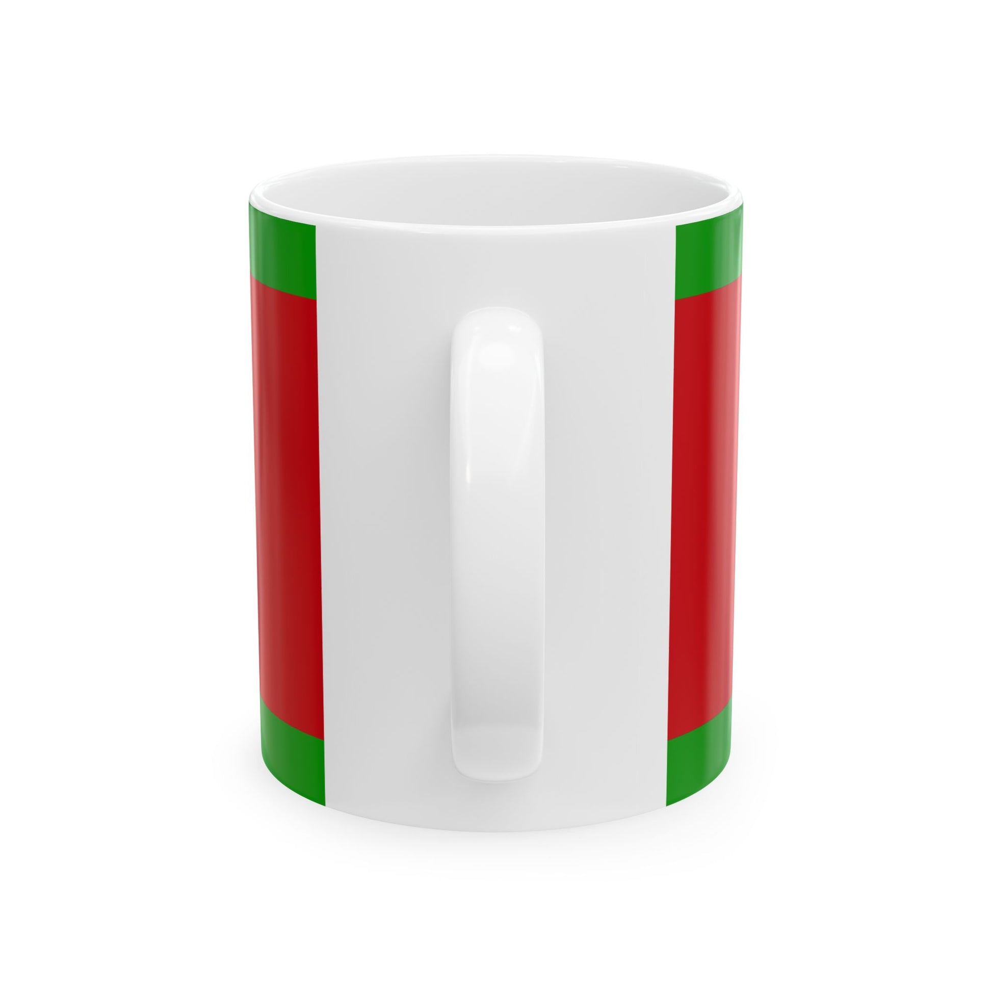 Lukashenko flag idea 1995 (Belarus) White Coffee Mug-Go Mug Yourself