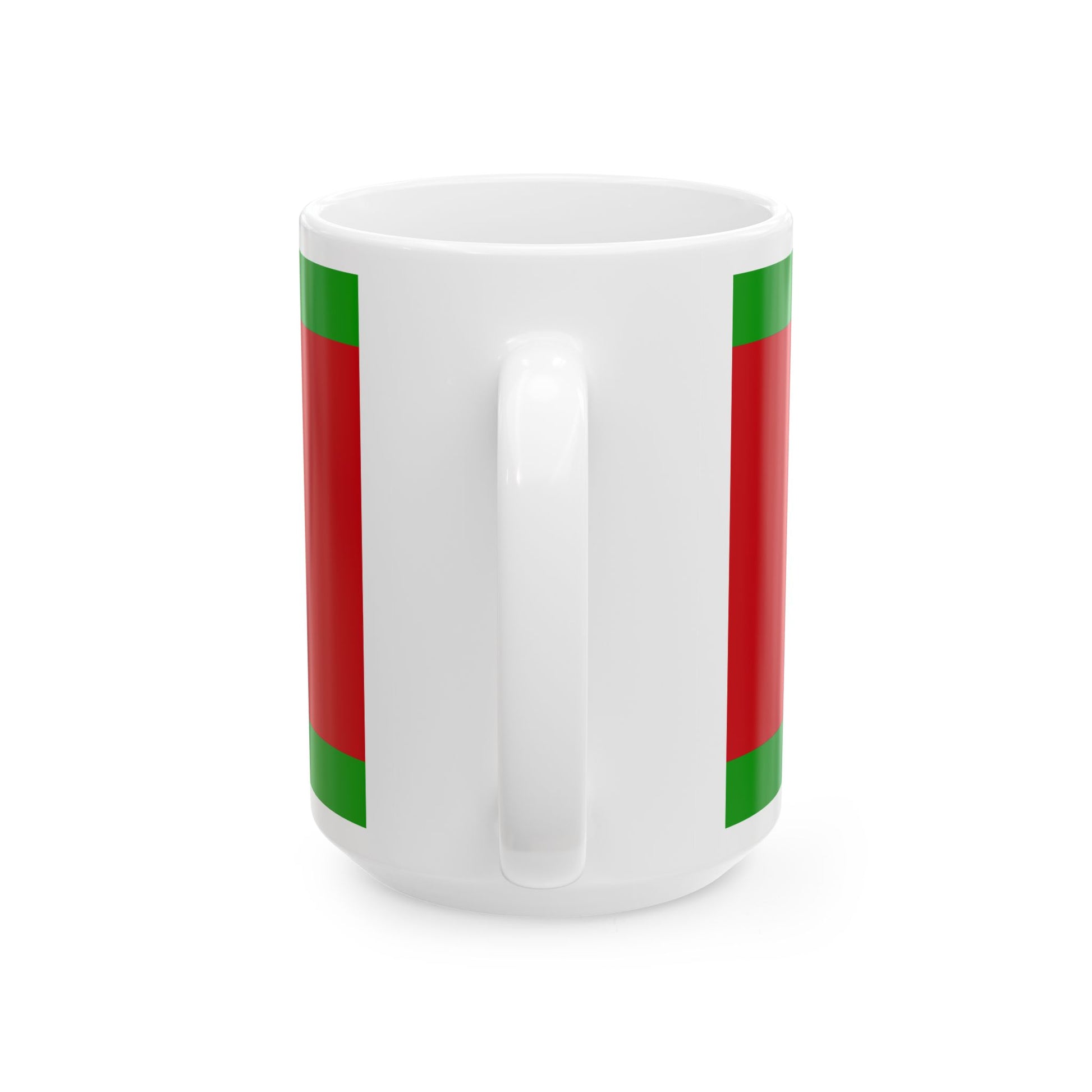 Lukashenko flag idea 1995 (Belarus) White Coffee Mug-Go Mug Yourself