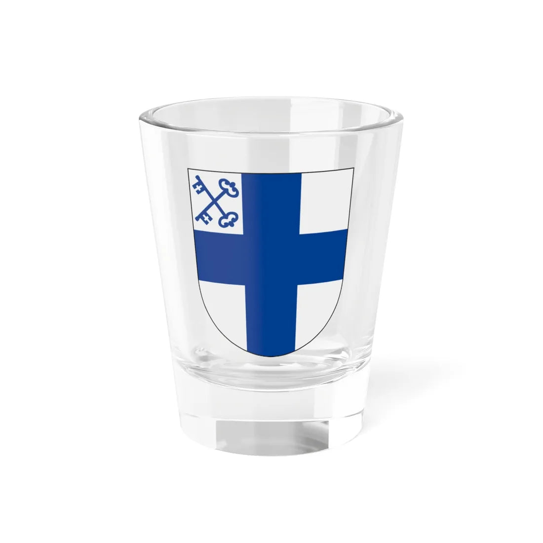 Luleå stift vapen (Sweden) (Coat of Arms) Shot Glass 1.5oz 1.5oz - Go Mug Yourself
