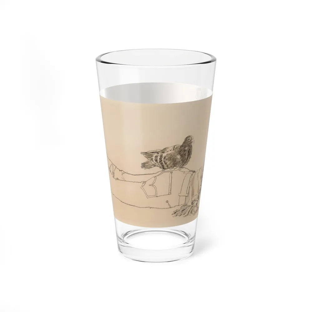 Lulu's Back in Town interior illustration, 1968 - Pint Glass 16oz-16oz-Go Mug Yourself