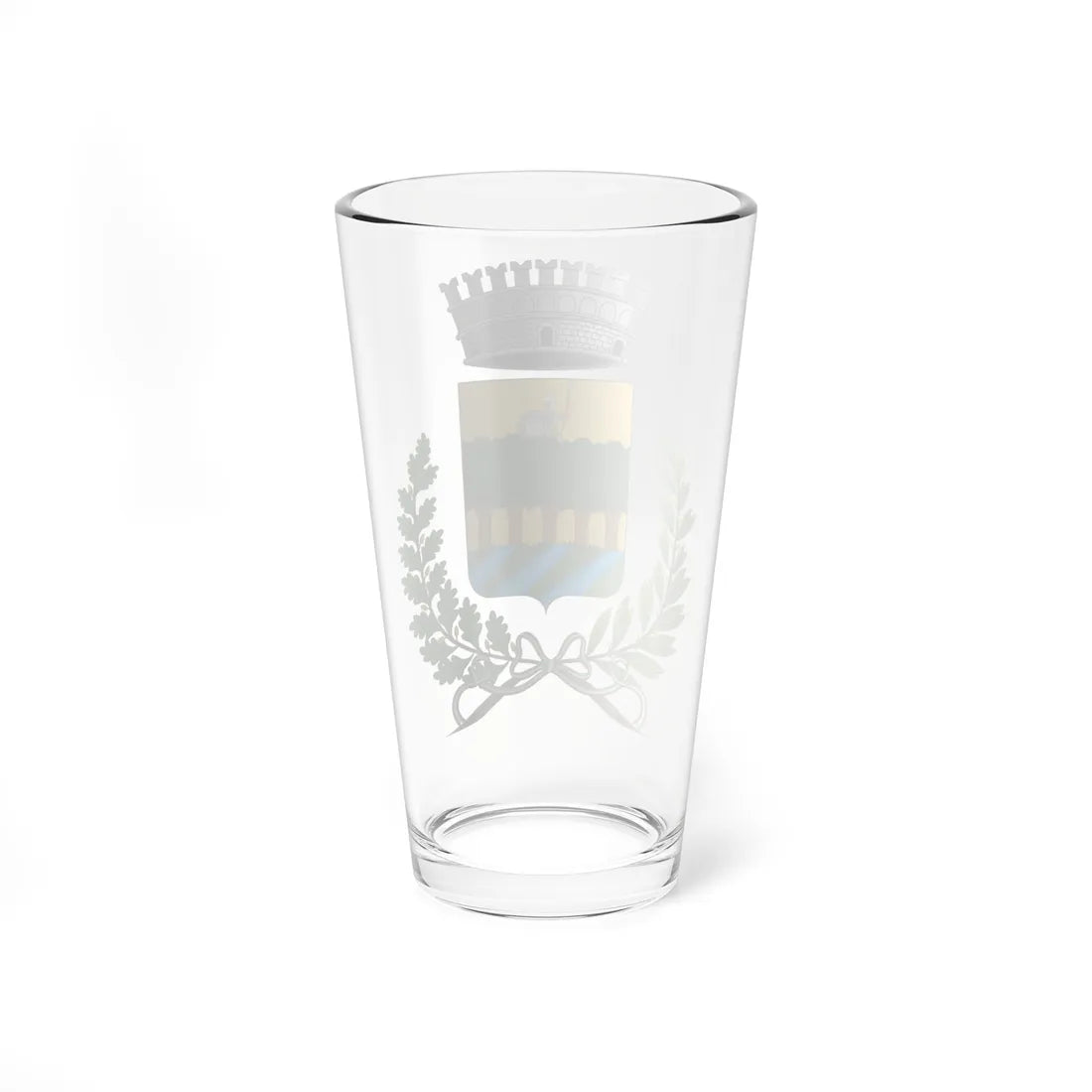Lumarzo-Stemma (Italy) (Coat of Arms) Pint Glass 16oz - Go Mug Yourself