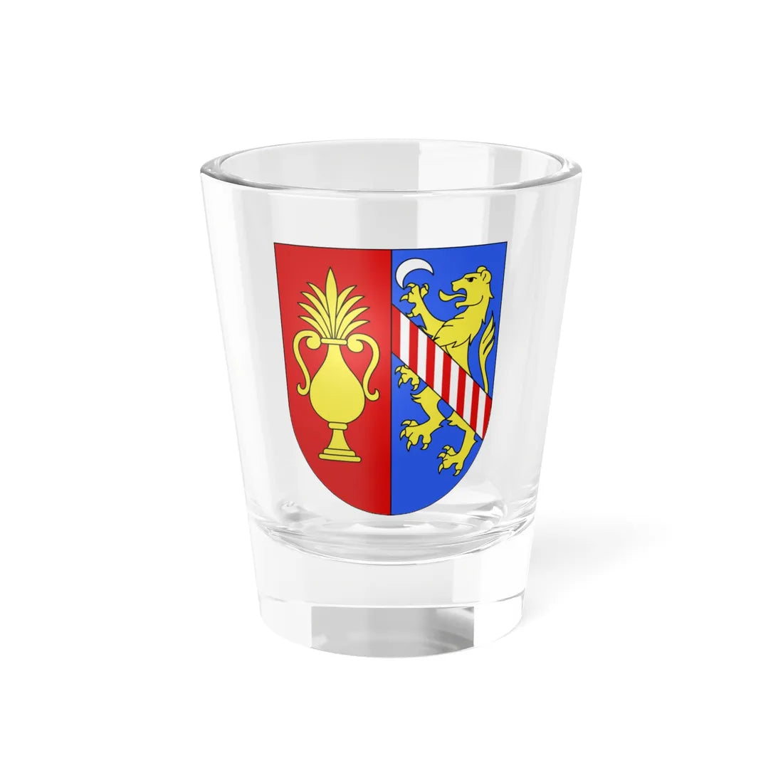 Lumino-coat of arms (Switzerland) (Coat of Arms) Shot Glass 1.5oz 1.5oz - Go Mug Yourself