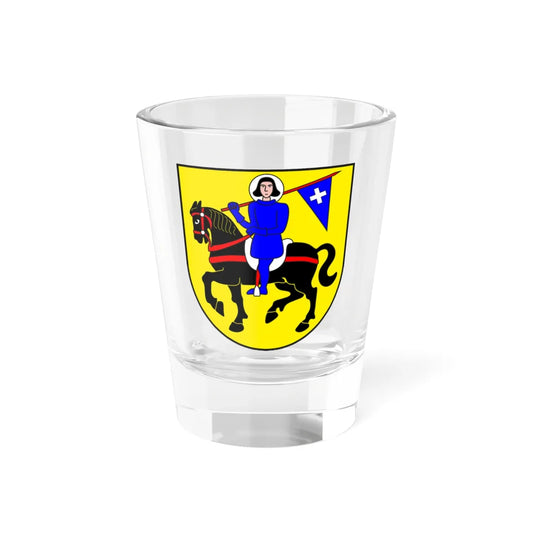 Lumnezia Lugnez Kreis wappen (Switzerland) (Coat of Arms) Shot Glass 1.5oz 1.5oz - Go Mug Yourself