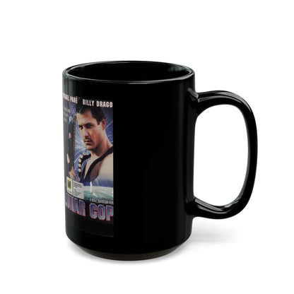 LUNAR COP (VHS COVER) - Black Coffee Mug-Go Mug Yourself