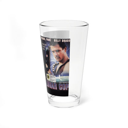 LUNAR COP (VHS COVER) Pint Glass 16oz-Go Mug Yourself