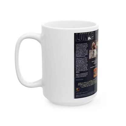LUNAR COP (VHS COVER) - White Coffee Mug - Go Mug Yourself