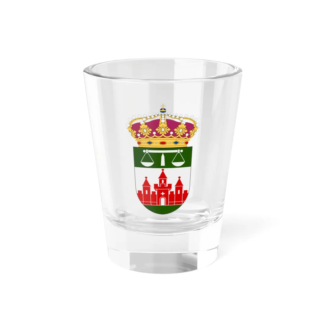 Lunds tingsrätt vapen (Sweden) (Coat of Arms) Shot Glass 1.5oz 1.5oz - Go Mug Yourself