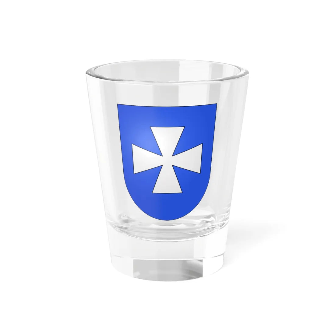 Lungern-coat of arms (Switzerland) (Coat of Arms) Shot Glass 1.5oz 1.5oz - Go Mug Yourself
