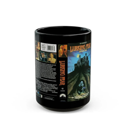 LURKING FEAR (VHS COVER) - Black Coffee Mug 15oz - Go Mug Yourself
