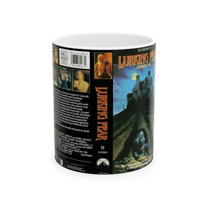 LURKING FEAR (VHS COVER) - White Coffee Mug 11oz - Go Mug Yourself