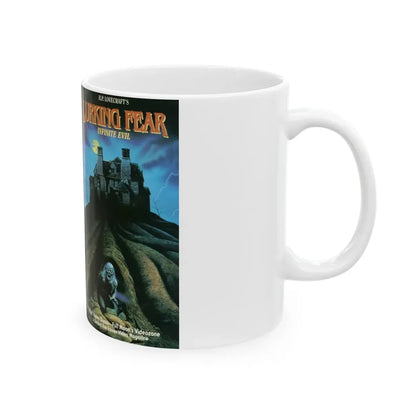 LURKING FEAR (VHS COVER) - White Coffee Mug - Go Mug Yourself