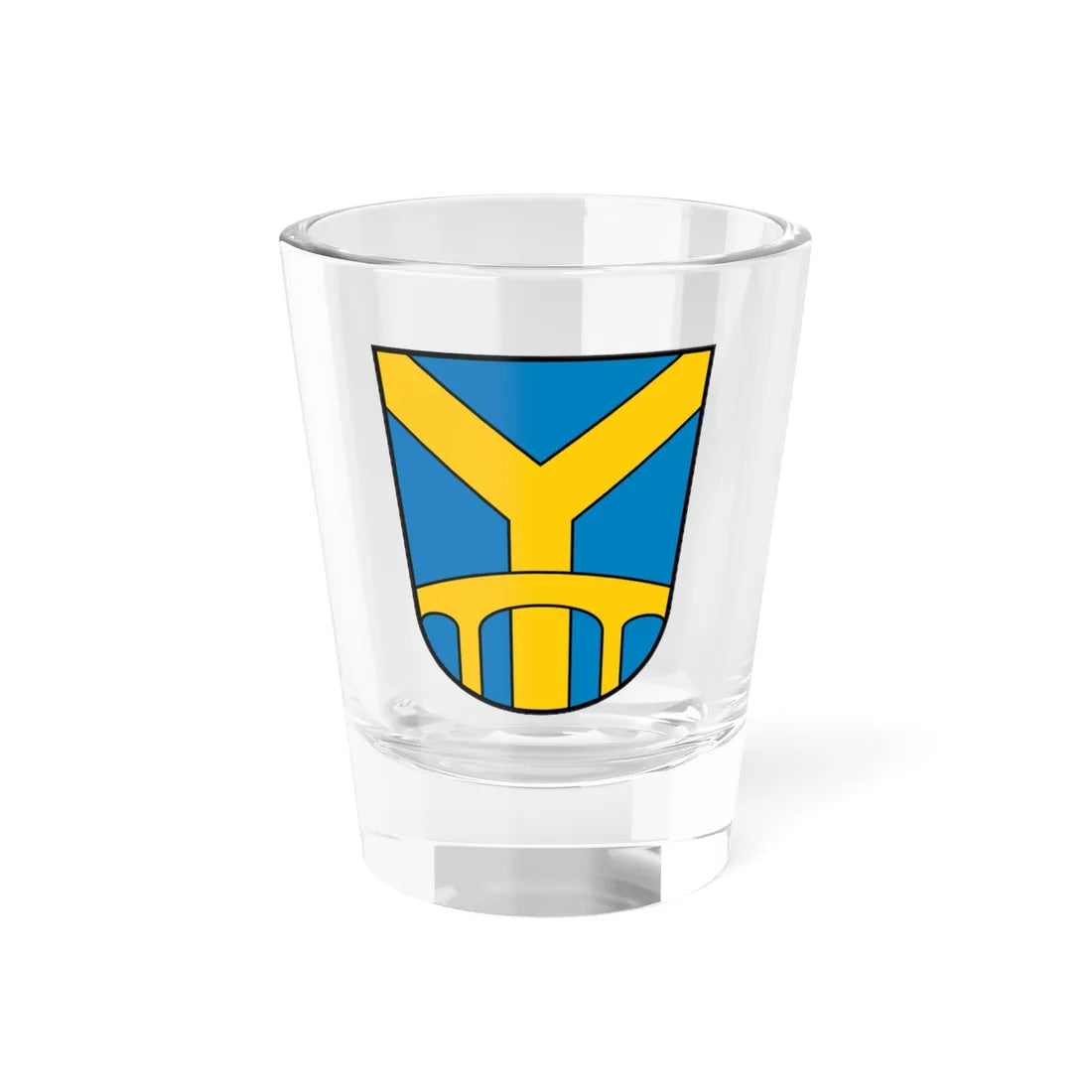 Lurnfeld CoA (Austria) (Coat of Arms) Shot Glass 1.5oz 1.5oz - Go Mug Yourself