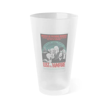 LUST FOR A VAMPIRE 1971 Movie Poster - Frosted Pint Glass 16oz Default Title - Go Mug Yourself
