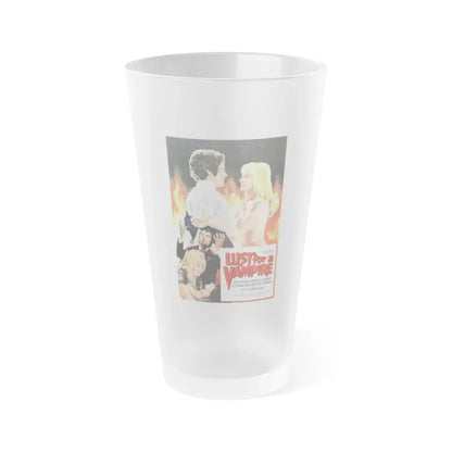 LUST FOR A VAMPIRE (2) 1971 Movie Poster - Frosted Pint Glass 16oz Default Title - Go Mug Yourself