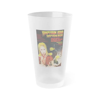 LUST FOR A VAMPIRE (3) 1971 Movie Poster - Frosted Pint Glass 16oz-Go Mug Yourself