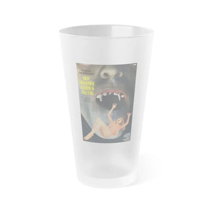 LUST FOR A VAMPIRE (GERMAN) 1971 Movie Poster - Frosted Pint Glass 16oz Default Title - Go Mug Yourself