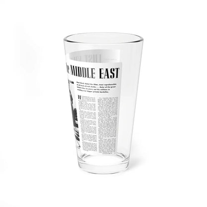 Lust King of the Middle East, Men In Adventure, September 1969 - Pint Glass 16oz-Go Mug Yourself