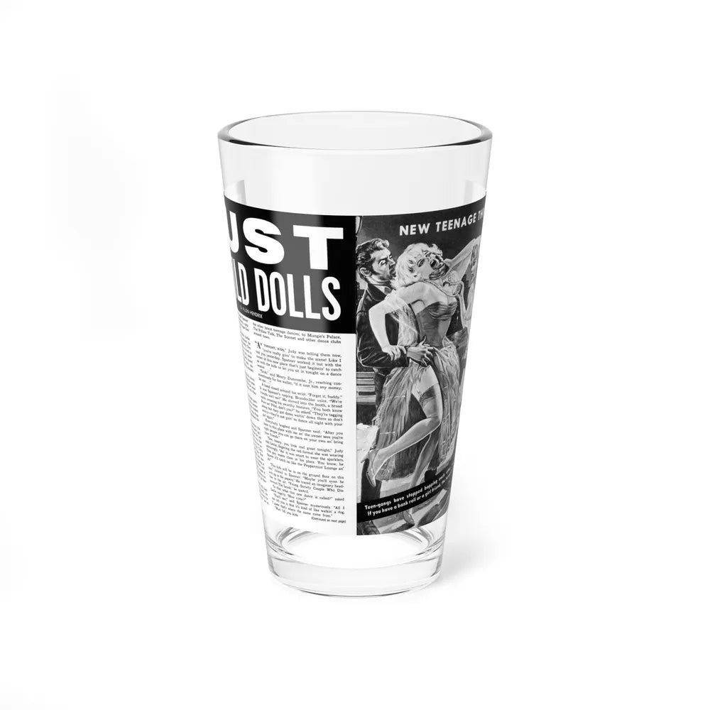 Lust of the Wild Dolls, True Danger, September 1969 - Pint Glass 16oz-16oz-Go Mug Yourself