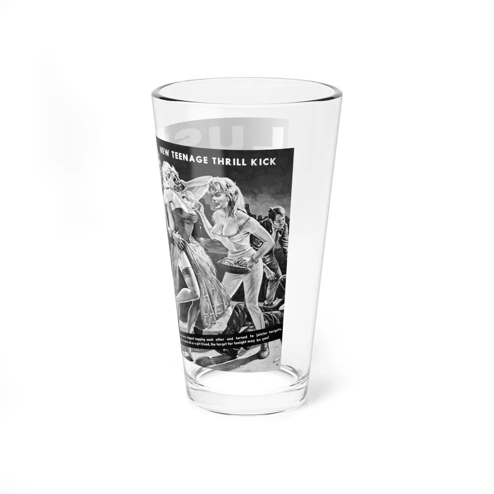 Lust of the Wild Dolls, True Danger, September 1969 - Pint Glass 16oz-Go Mug Yourself