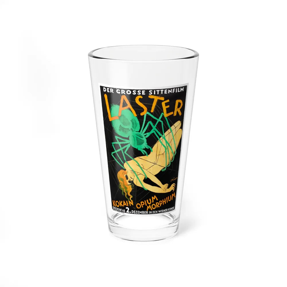 LUSTS OF MANKIND (AUSTRIA) 1927 Movie Poster - Pint Glass 16oz-16oz-Go Mug Yourself