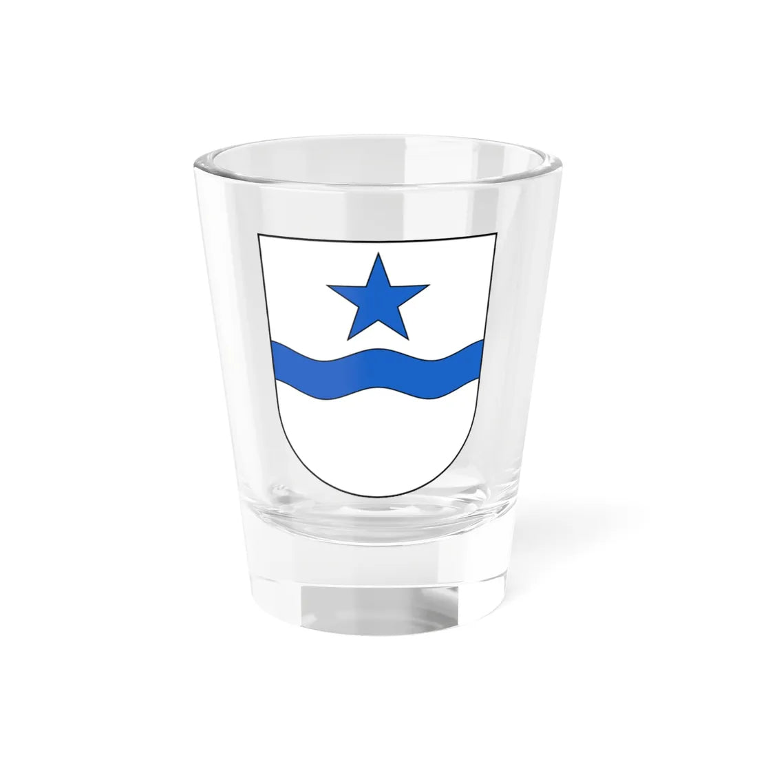 Luterbach-blazon (Switzerland) (Coat of Arms) Shot Glass 1.5oz 1.5oz - Go Mug Yourself