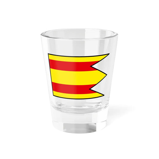 Lutise Zilina Flag (Slovakia) Shot Glass 1.5oz 1.5oz - Go Mug Yourself