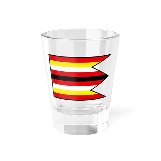 Lutov Banovce Nad Bebravou Flag (Slovakia) Shot Glass 1.5oz 1.5oz - Go Mug Yourself