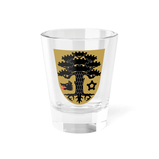 Luumäki.vaakuna (Finland) (Coat of Arms) Shot Glass 1.5oz 1.5oz - Go Mug Yourself