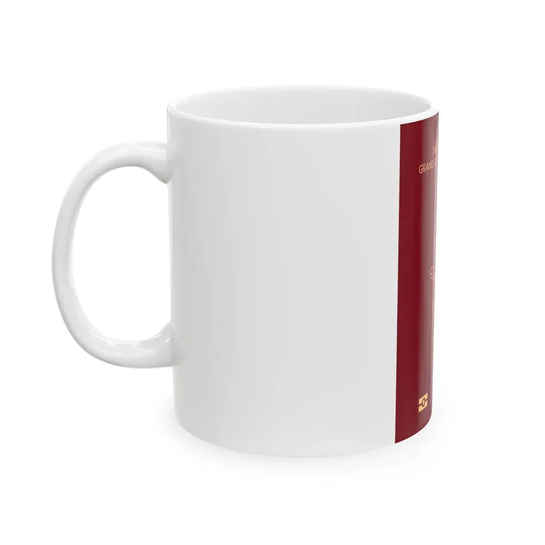 Luxembourg Passport - White Coffee Mug - Go Mug Yourself