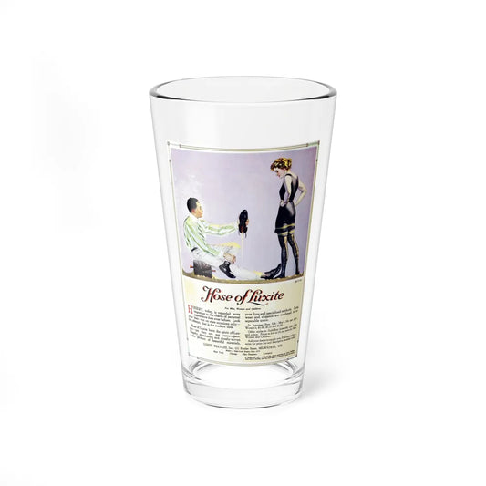 Luxite Hosiery ad, Cosmopolitan, May 1917 - Pint Glass 16oz-16oz-Go Mug Yourself