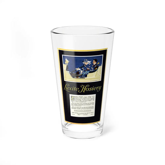 Luxite Hosiery ad, Ladies' Home Journal, April 1918 - Pint Glass 16oz-16oz-Go Mug Yourself