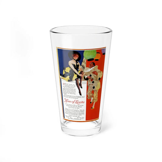 Luxite Hosiery ad, Redbook, October 1916 - Pint Glass 16oz-16oz-Go Mug Yourself