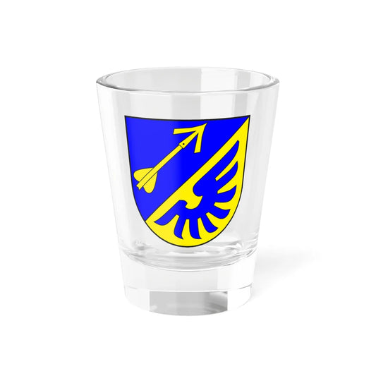 Luzein wappen (Switzerland) (Coat of Arms) Shot Glass 1.5oz 1.5oz - Go Mug Yourself