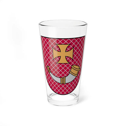 LVA Ventspils COA (Latvia) (Coat of Arms) Pint Glass 16oz 16oz - Go Mug Yourself